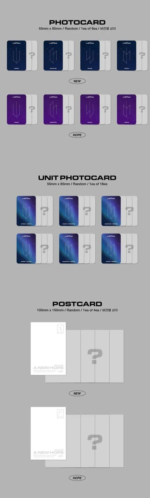 AB6IX - 3RD EP REPACKAGE [SALUTE : A NEW HOPE] - Image 3