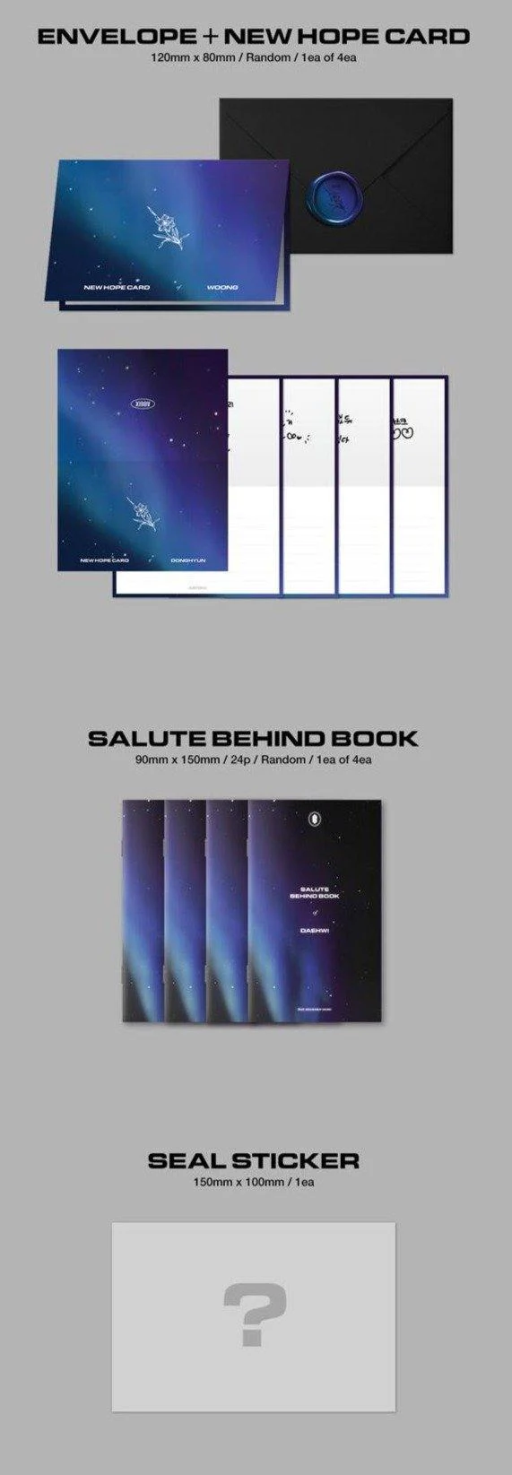 AB6IX - 3RD EP REPACKAGE [SALUTE : A NEW HOPE] - Image 4