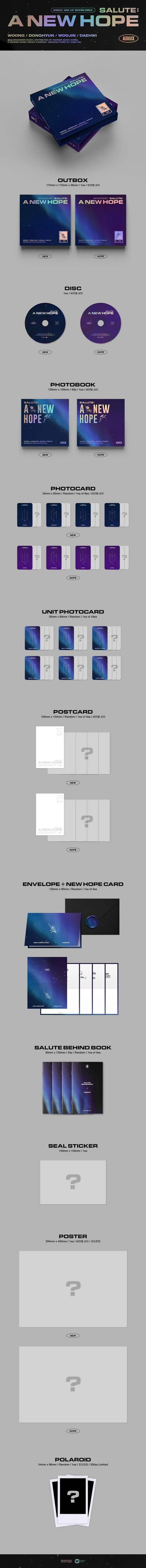 AB6IX - 3RD EP REPACKAGE [SALUTE : A NEW HOPE] - Image 5