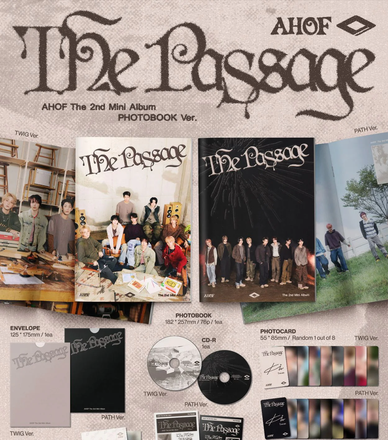 AHOF - THE PASSAGE (PHOTOBOOK VER.) - Image 2