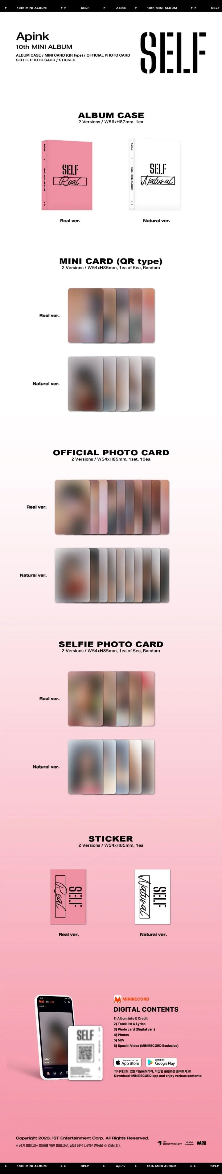 APINK - SELF (10TH MINI ALBUM) Platform Version - Image 5