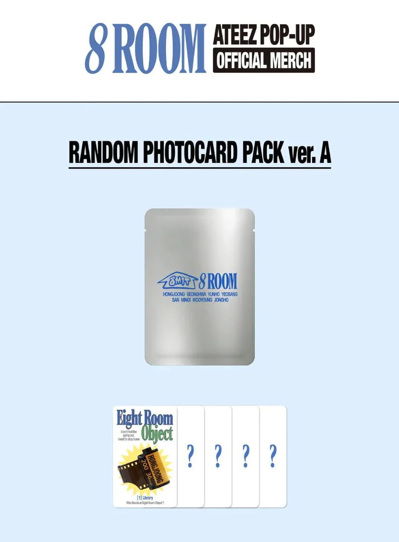 ATEEZ - 8ROOM 7TH ANNIVERSARY POP-UP OFFICIAL MD - Image 2
