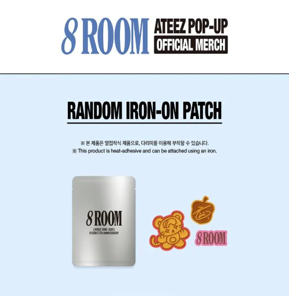 ATEEZ - 8ROOM 7TH ANNIVERSARY POP-UP OFFICIAL MD - Image 29