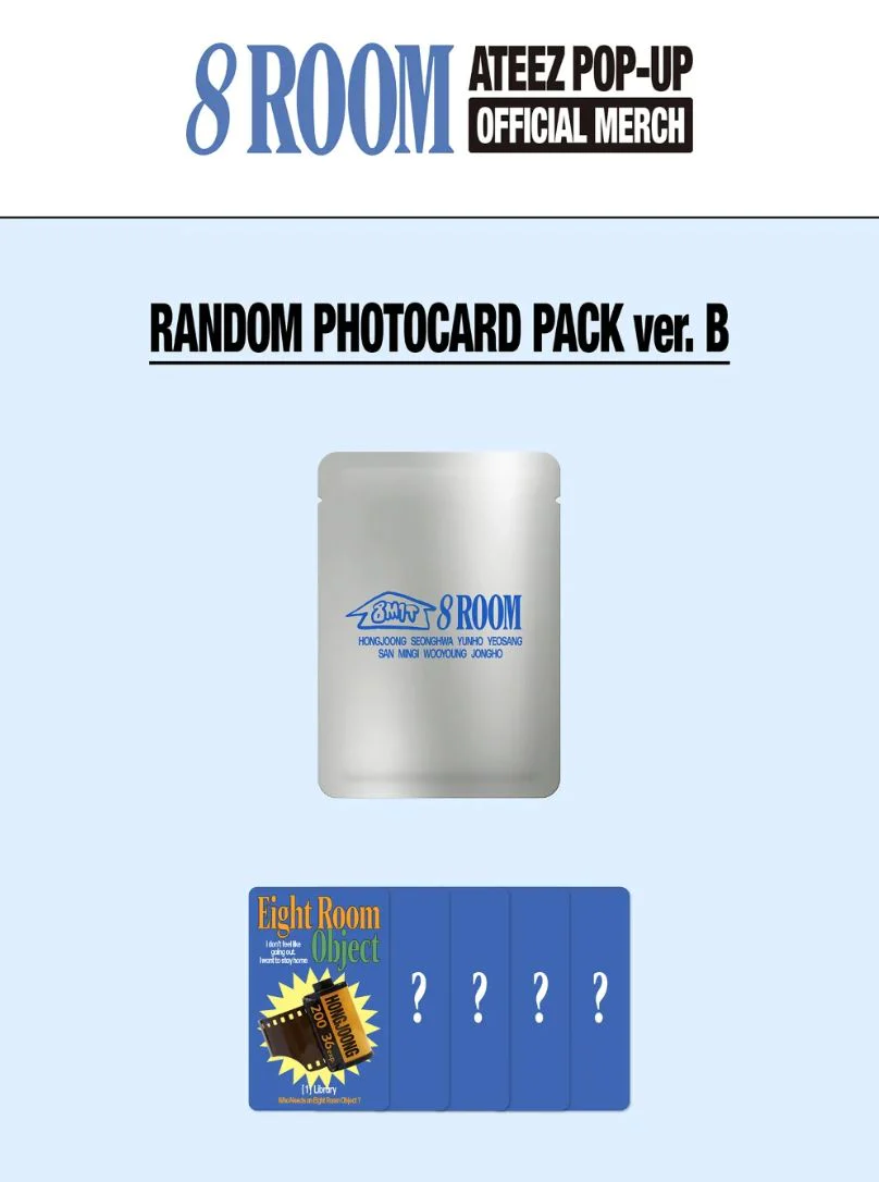 ATEEZ - 8ROOM 7TH ANNIVERSARY POP-UP OFFICIAL MD - Image 5