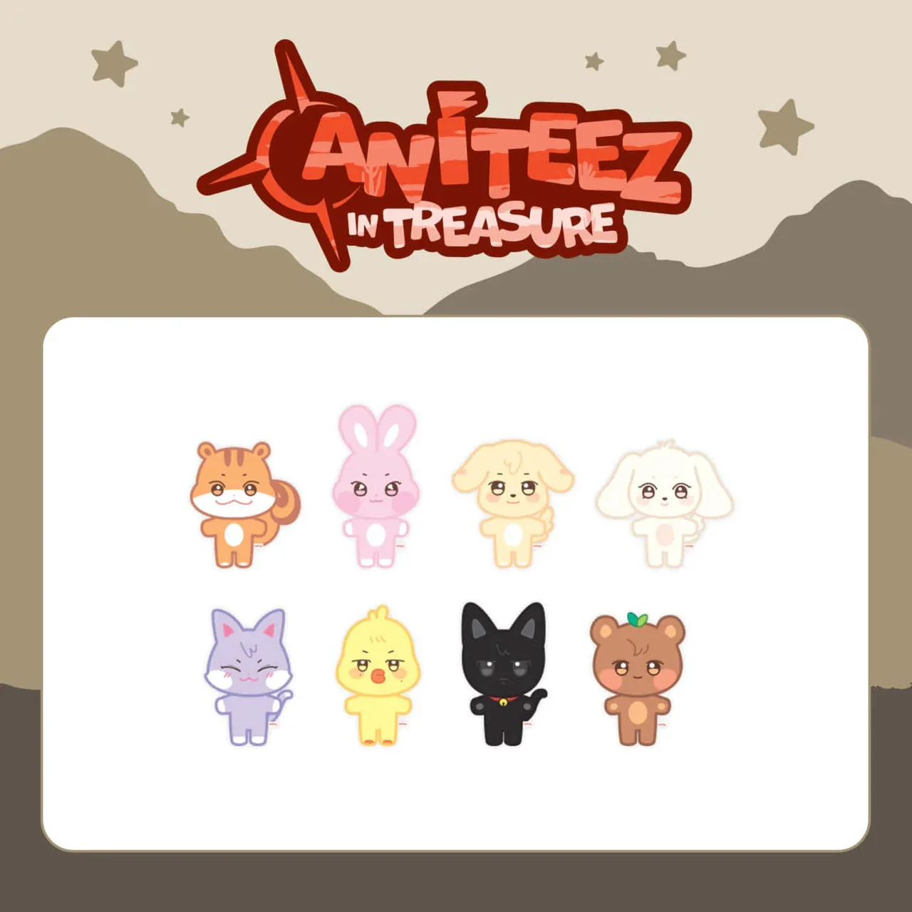 ATEEZ - ANITEEZ IN TREASURE OFFICIAL MD 1 - Image 3