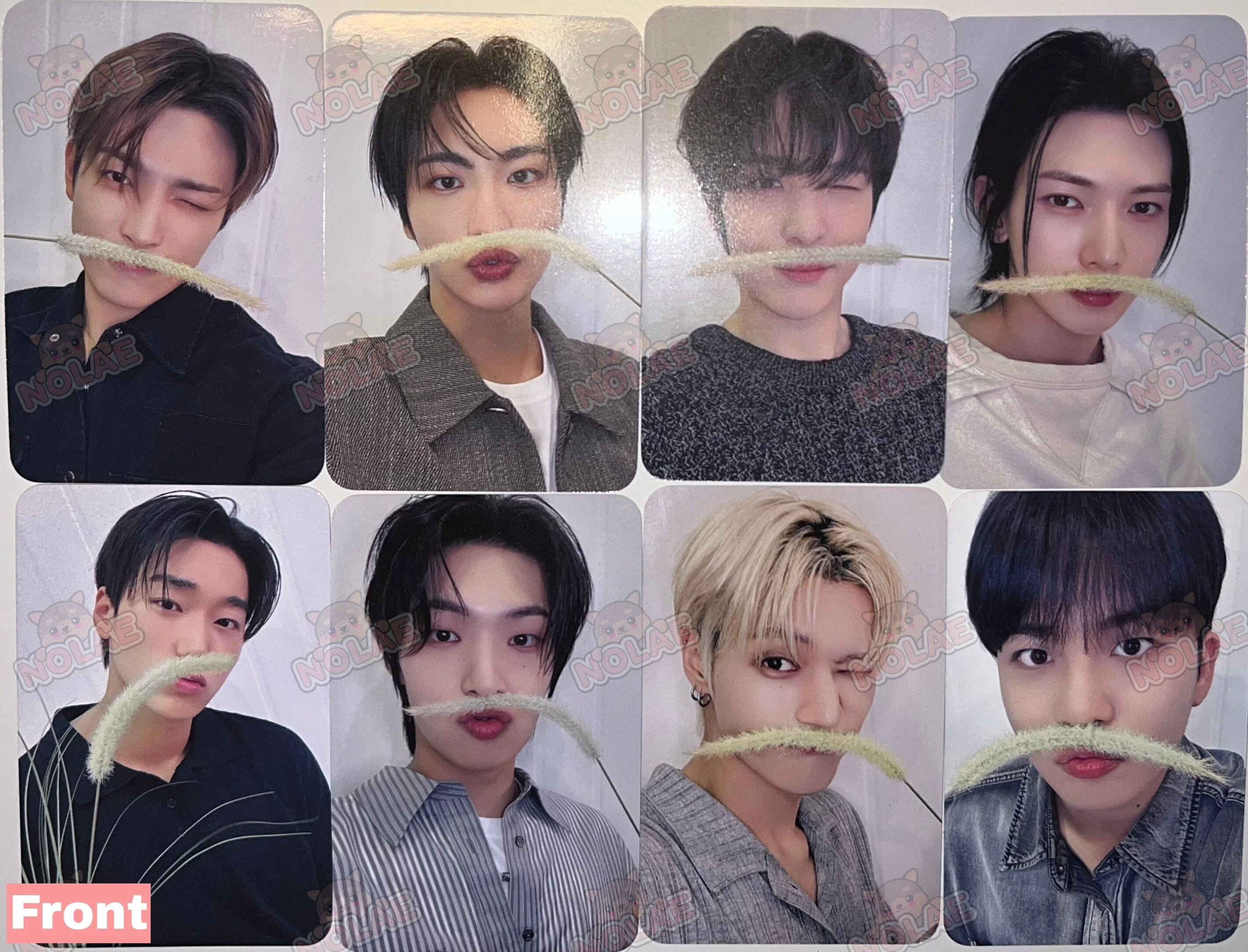 ATEEZ - GOLDEN HOUR : PART 3 - DEAR MY MUSE FANSIGN EVENT DOUBLE SIDED PHOTOCARD