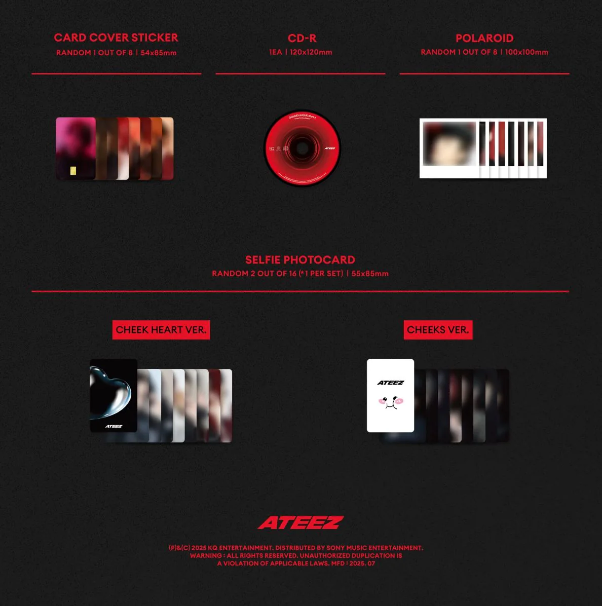 ATEEZ - GOLDEN HOUR : PART.3 (IN YOUR FANTASY EDITION) (SIGNED) - Image 4