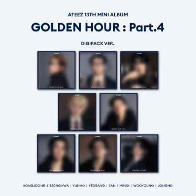 ATEEZ - GOLDEN HOUR : PART.4 (DIGIPACK VER.)