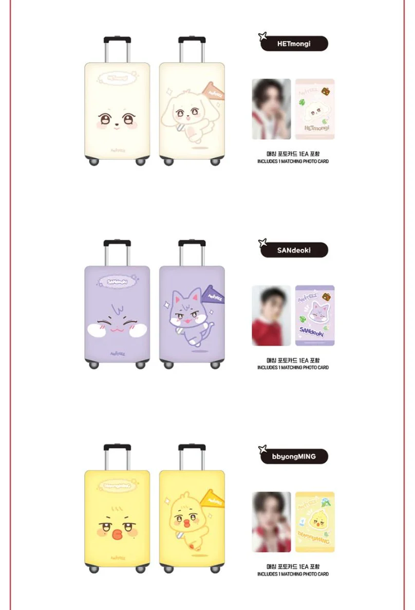 ATEEZ - LUGGAGE COVER (ANITEEZ IN THE CALLING OFFICIAL MD) - Image 5