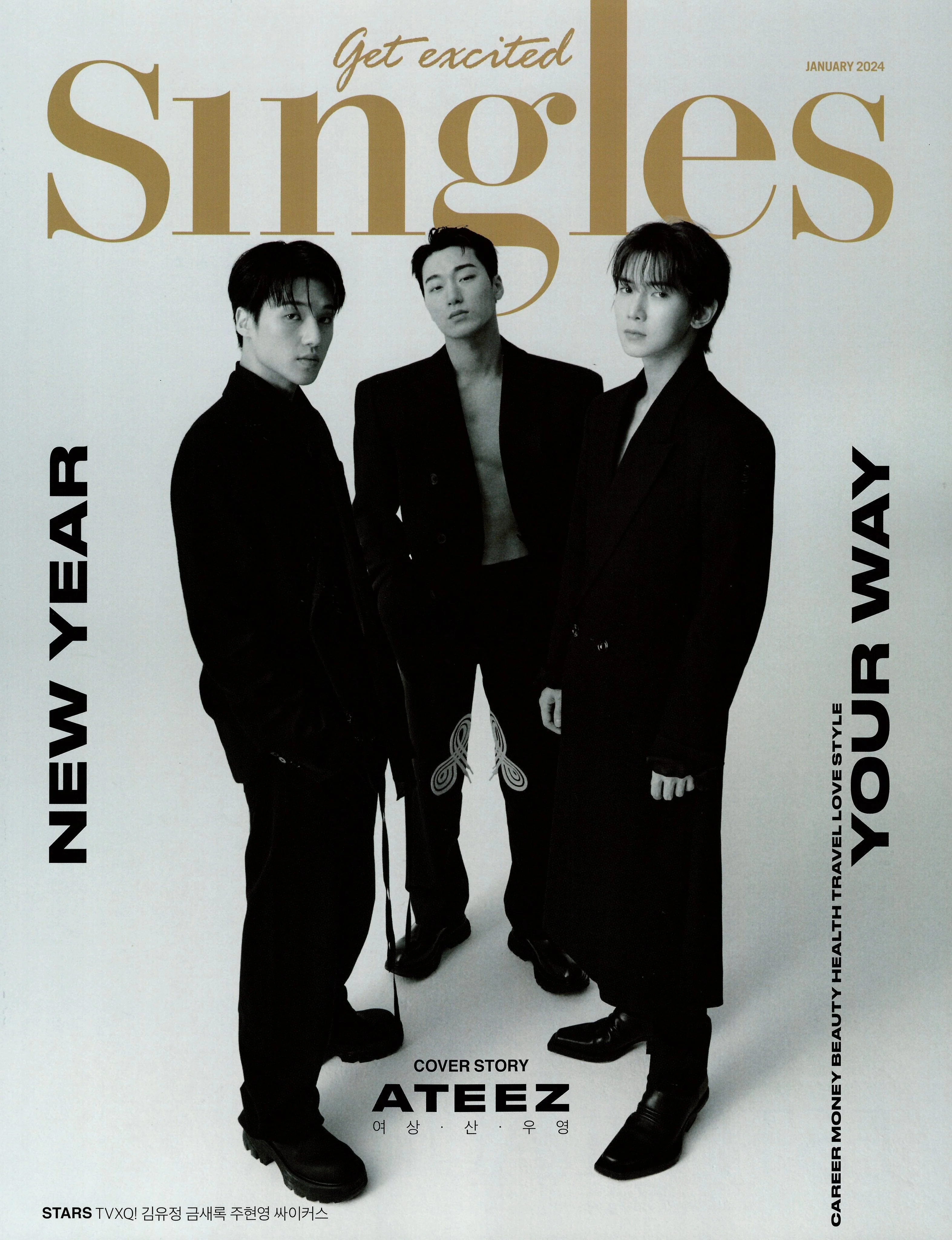 ATEEZ - SINGLES MAGAZINE (2024 JANUARY ISSUE) - Image 2