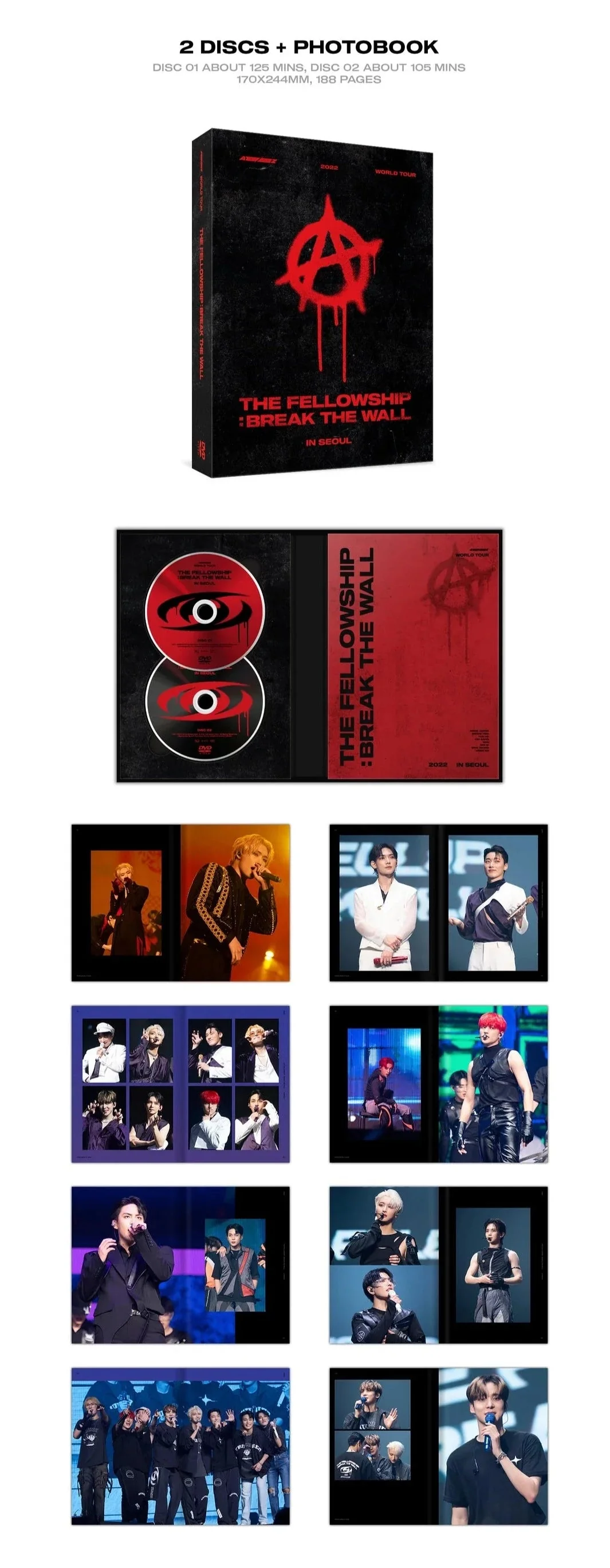 ATEEZ - THE FELLOWSHIP BREAK THE WALL IN SEOUL (DVD) - Image 3