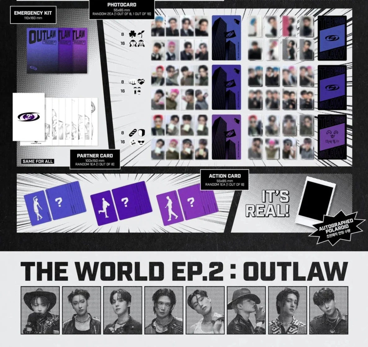 ATEEZ - THE WORLD EP.2 OUTLAW - Image 6
