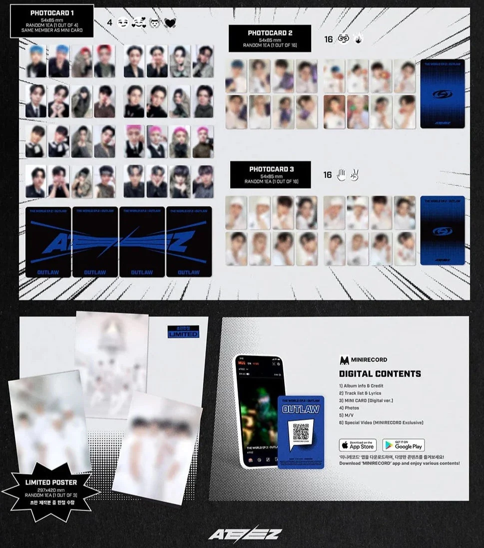 ATEEZ - THE WORLD EP.2 OUTLAW (PLATFORM VER.) - Image 3