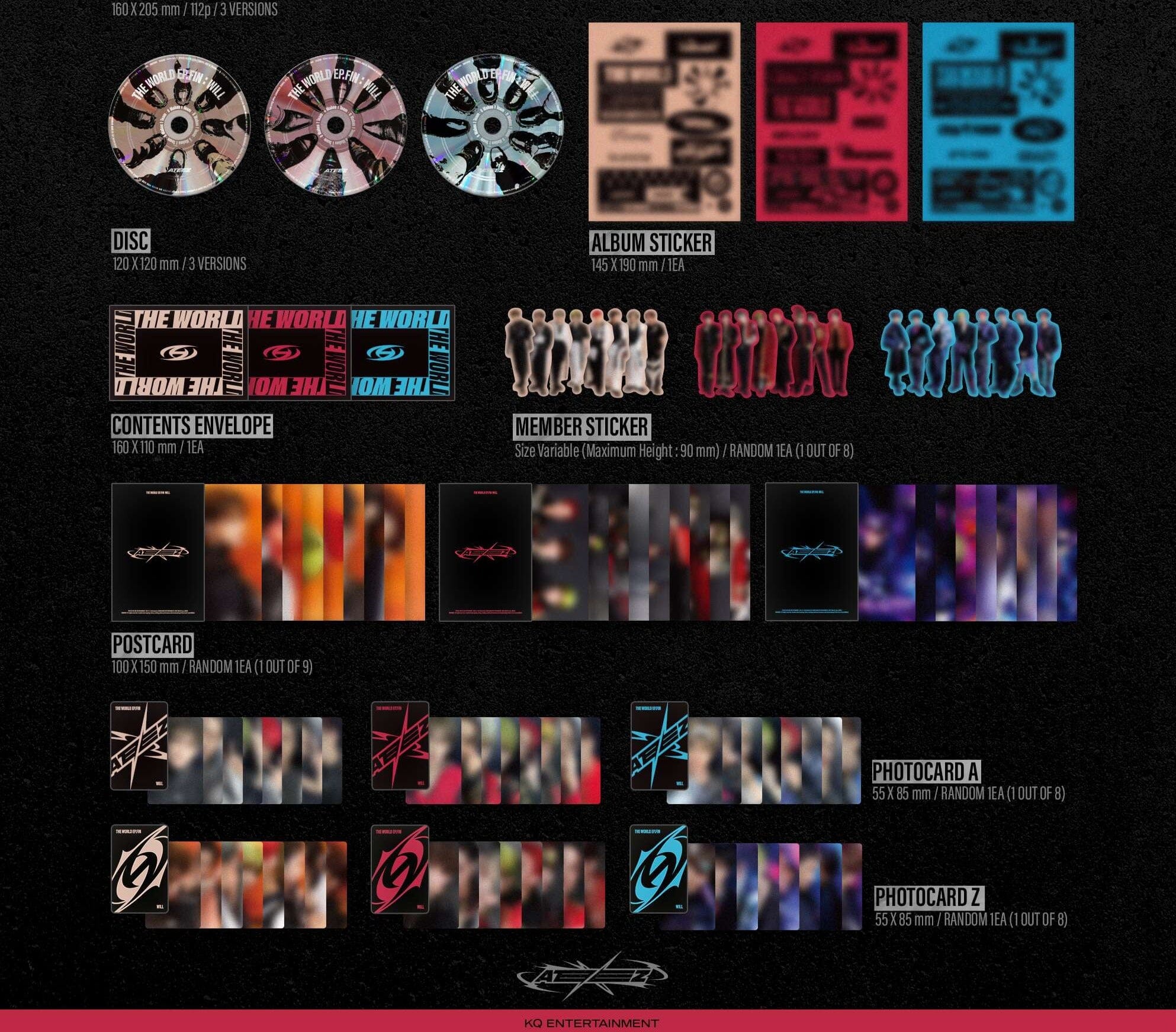 ATEEZ - THE WORLD EP.FIN : WILL (2ND FULL ALBUM) - Image 6