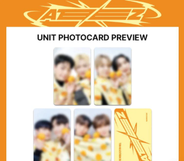 ATEEZ - THE WORLD EP.FIN : WILL (2ND FULL ALBUM) + Makestar Video Call Event Photocard - Image 3
