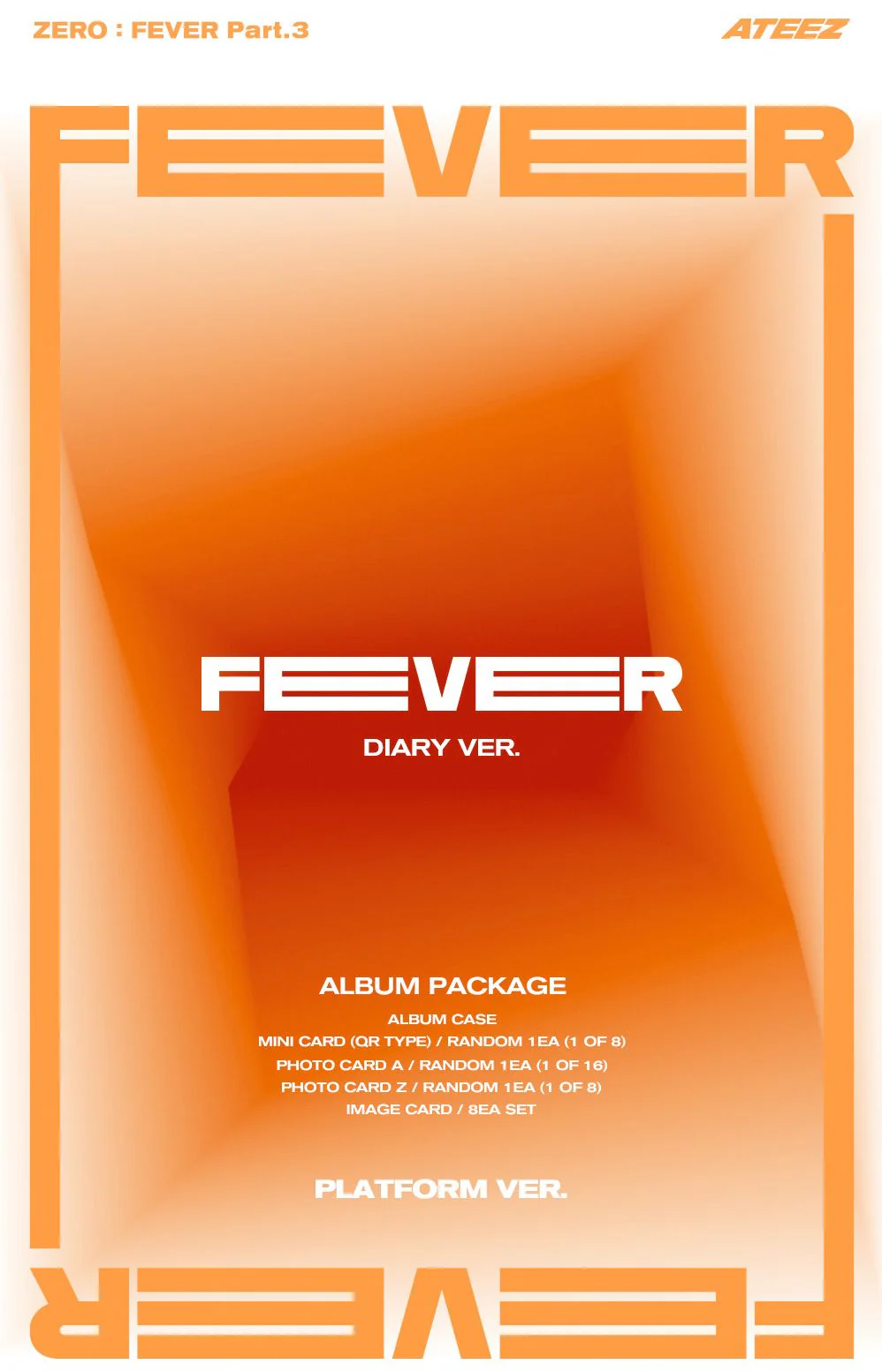 ATEEZ - ZERO : FEVER PART.3 (PLATFORM VER.) + Mini Record Gift - Image 6