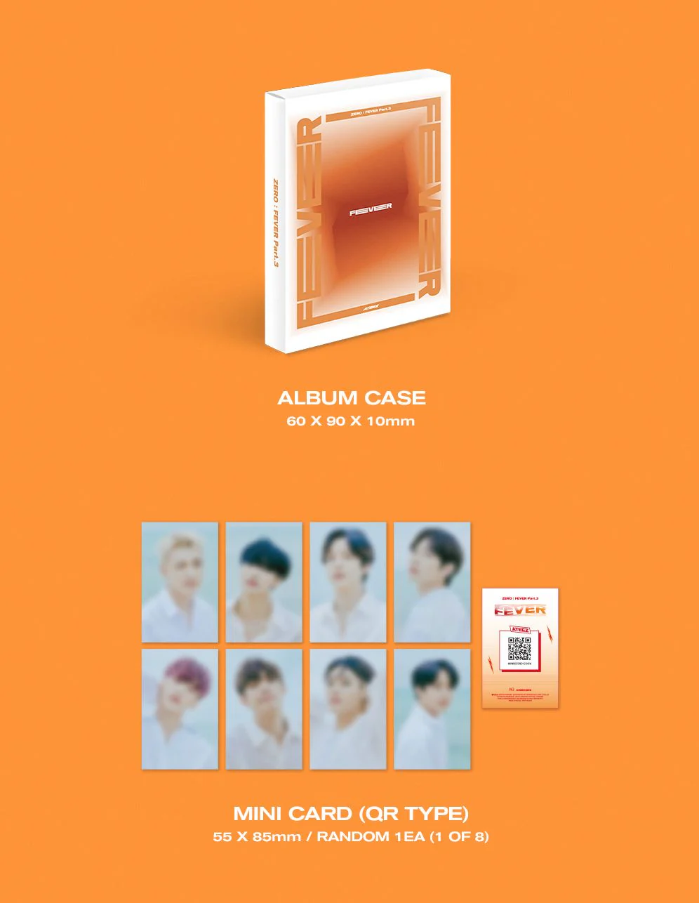 ATEEZ - ZERO : FEVER PART.3 (PLATFORM VER.) + Mini Record Gift - Image 7