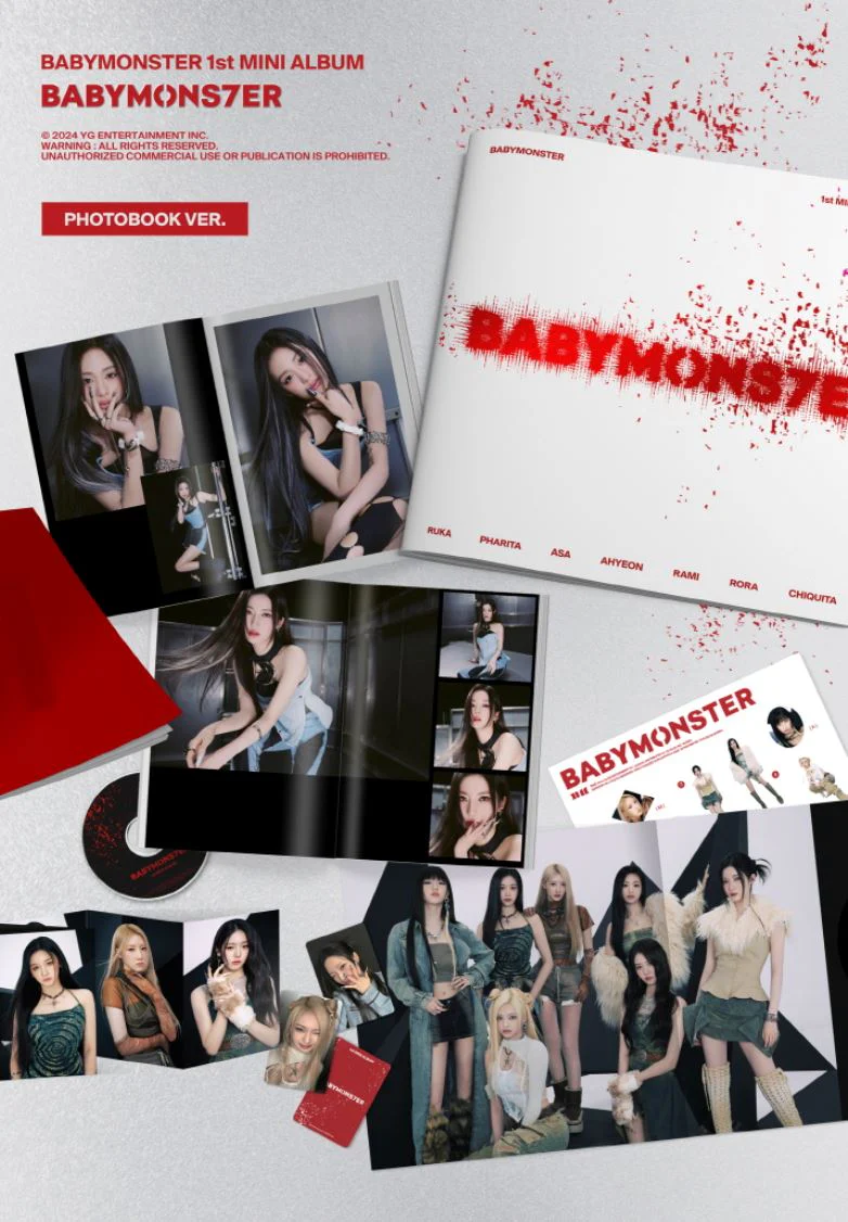 BABYMONSTER - BABYMONS7ER (1ST MINI ALBUM) PHOTOBOOK VER. - Image 2
