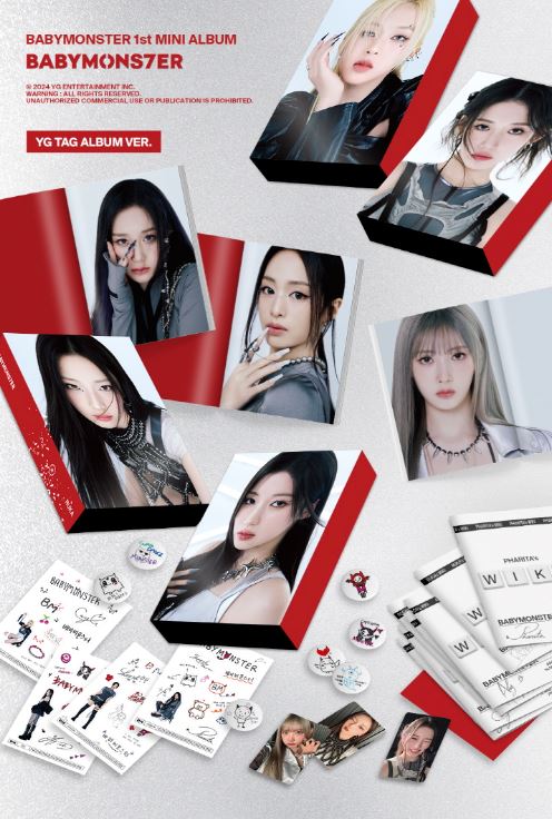 BABYMONSTER - BABYMONS7ER (1ST MINI ALBUM) YG TAG ALBUM VER. - Image 2