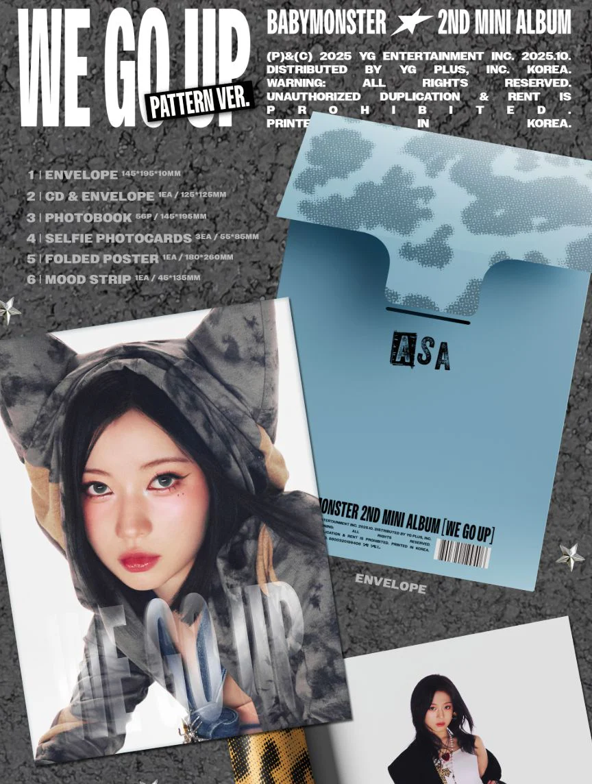 BABYMONSTER - WE GO UP (PATTERN VER.) - Image 2