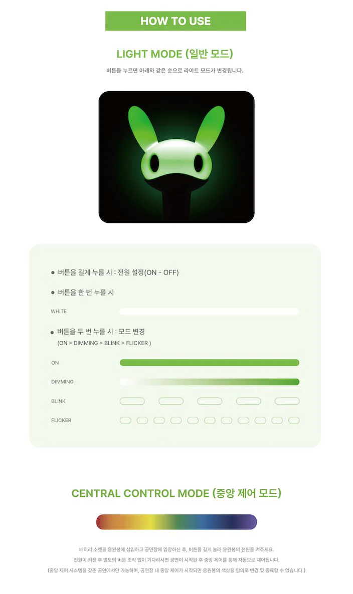 BANG&JUNG&YOO&MOON (B.A.P) X NEW MATOKI - OFFICIAL LIGHT STICK - Image 4
