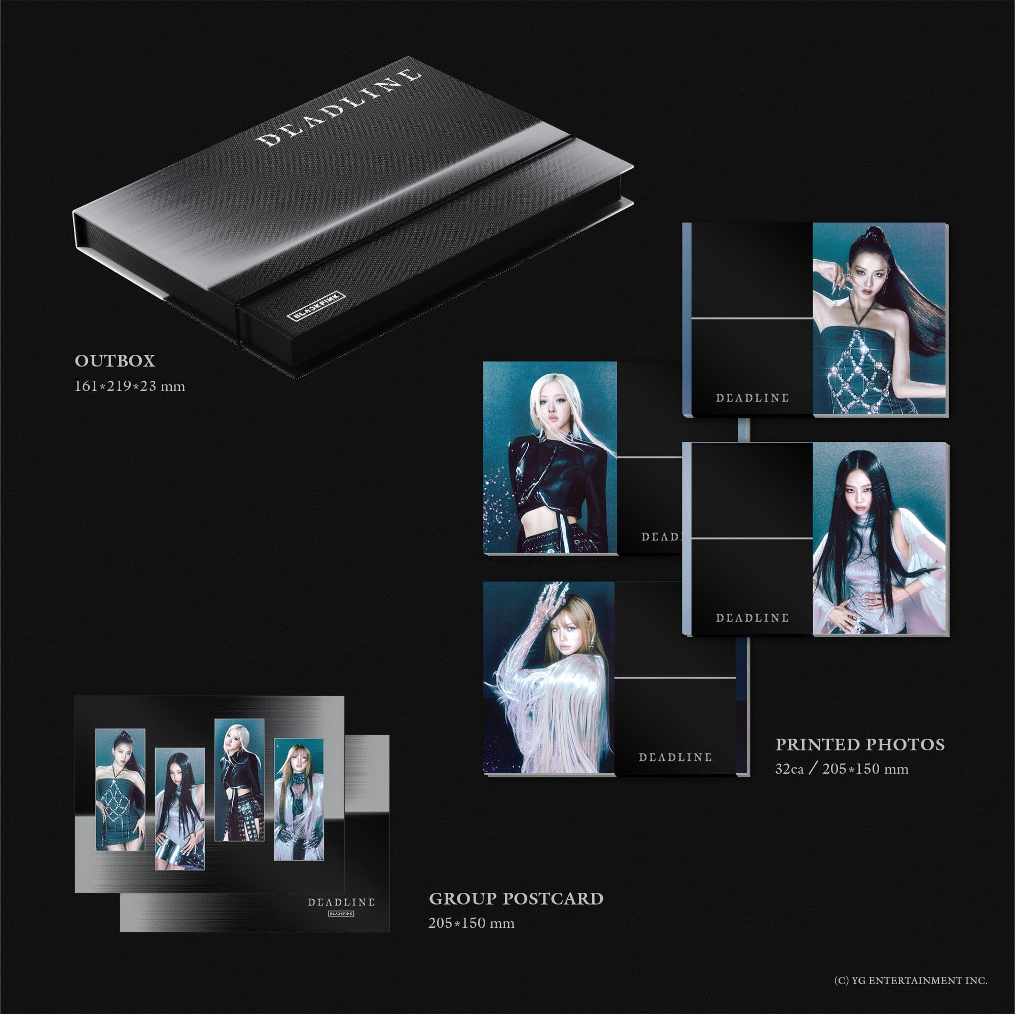 BLACKPINK - DEADLINE (GRAY VER.) + Weverse Gift - Image 4