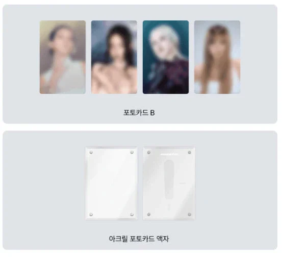 BLACKPINK - DEADLINE (SILVER VER.) + Weverse Lucky Draw Gift - Image 2