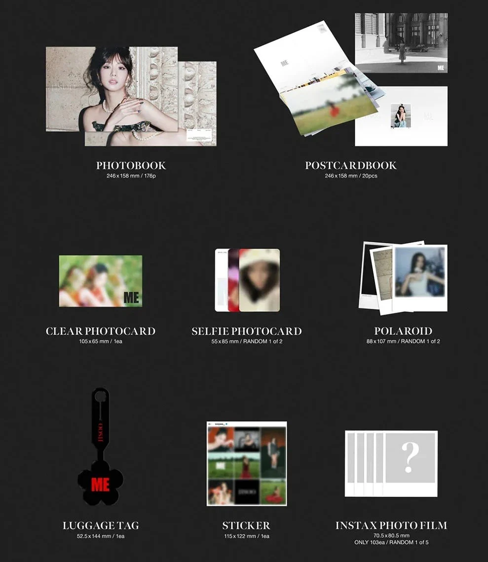 JISOO (BLACKPINK) - ME (PHOTOBOOK SPECIAL EDITION) - Image 3