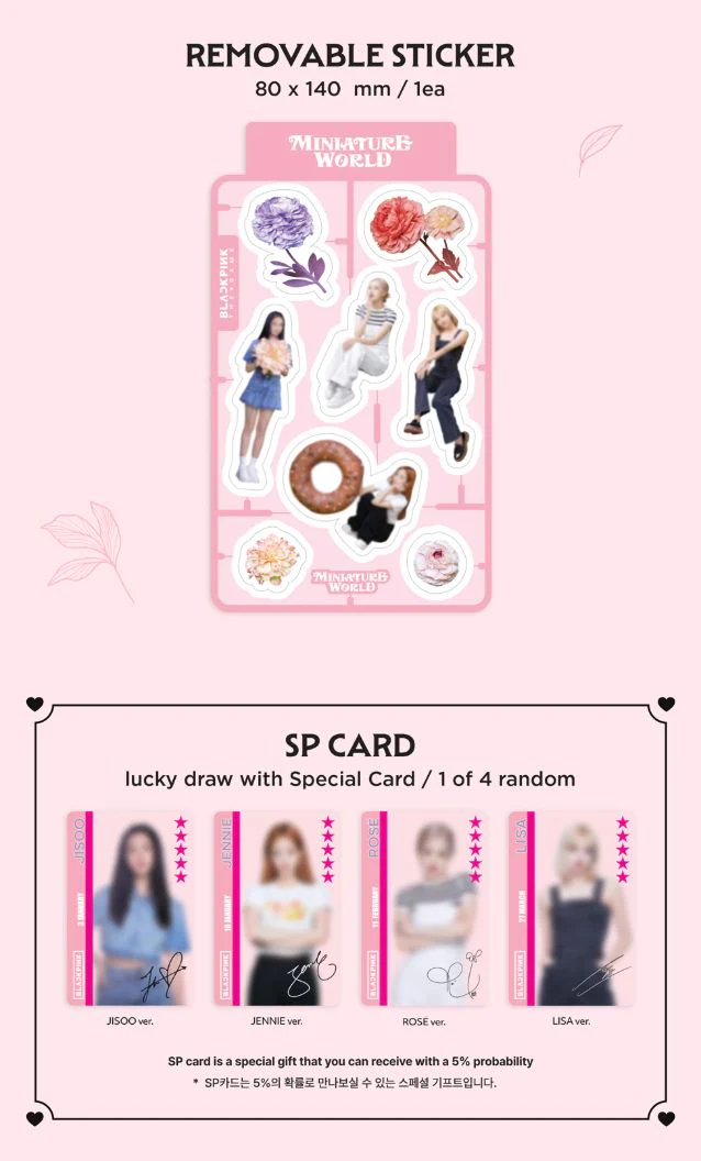 BLACKPINK - THE GAME COUPON CARD COLLECTION (MINIATURE WORLD) - Image 5