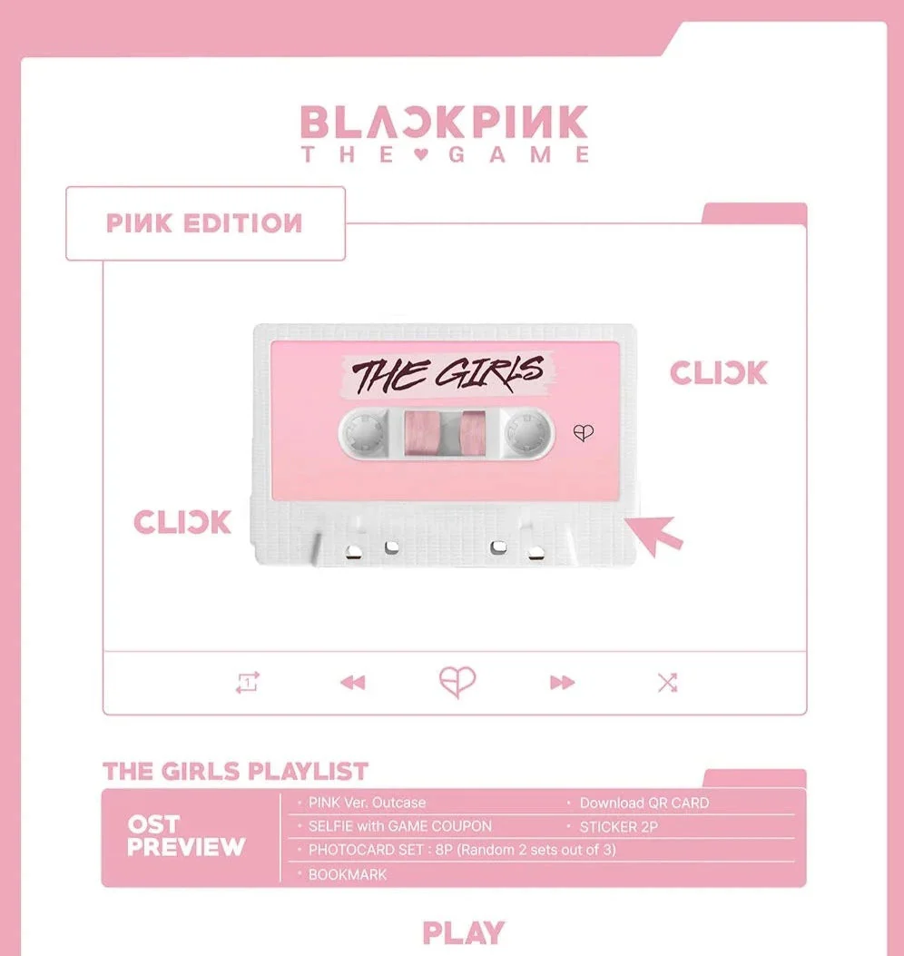 BLACKPINK - THE GAME O.S.T (Digital Reve ver.) - Image 3