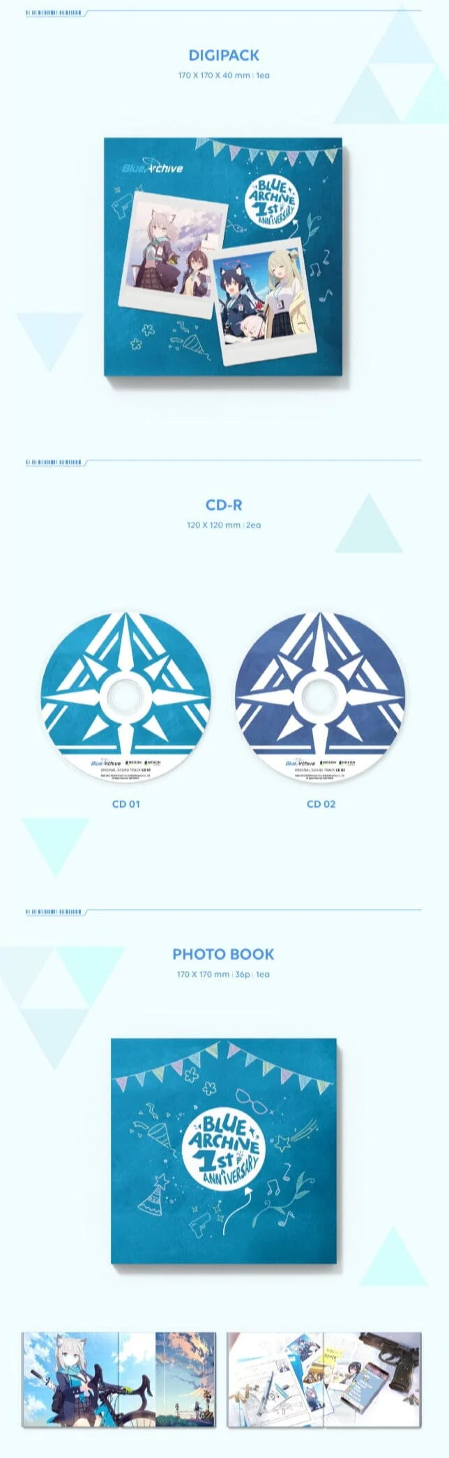 Blue Archive - 1ST ANNIVERSARY OST - Image 3