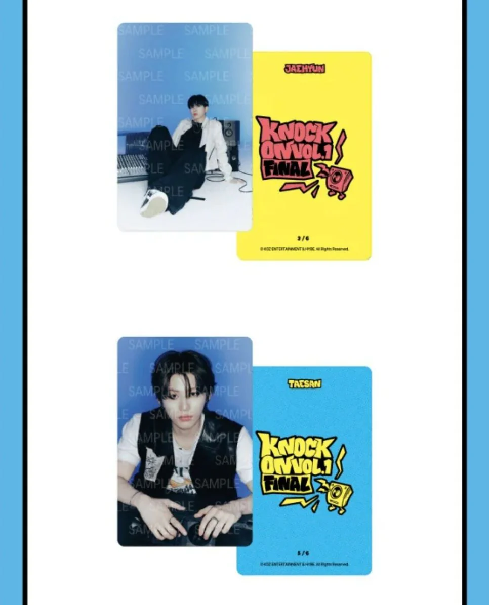 BOYNEXTDOOR - PHOTOCARD (KNOCK ON VOL.1 FINAL OFFICIAL MD) - Image 5