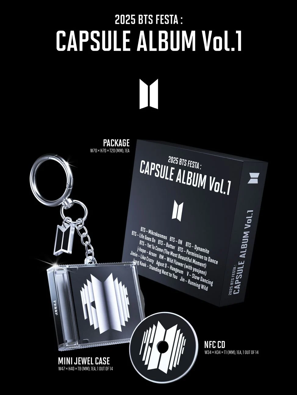 BTS - 2025 BTS FESTA : CAPSULE ALBUM VOL.1 - Image 2