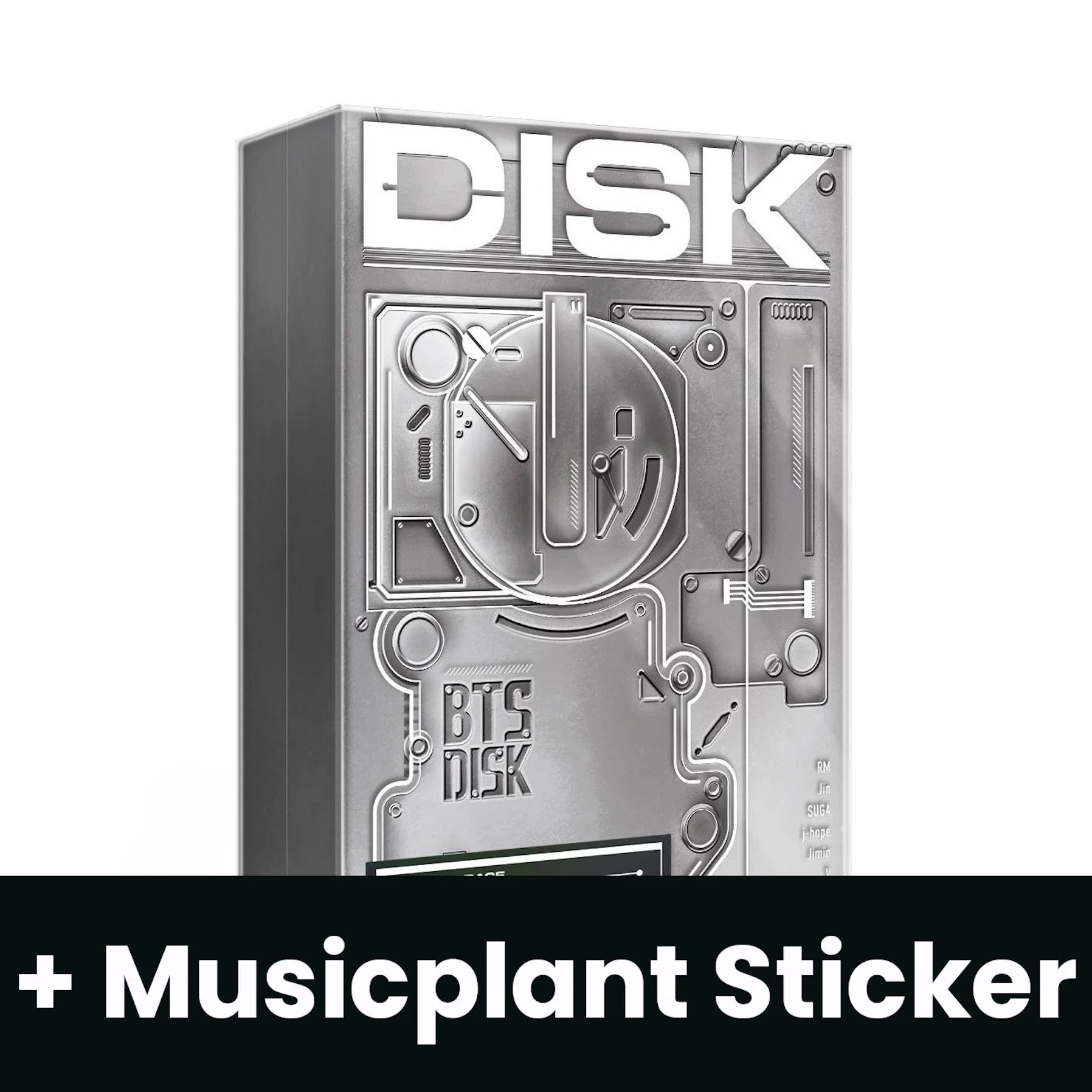 BTS - 7 MOMENTS + Musicplant Sticker