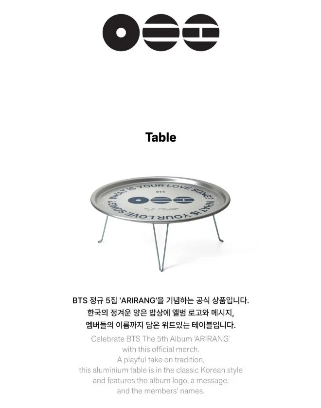 BTS - ARIRANG OFFICIAL MD - Image 50
