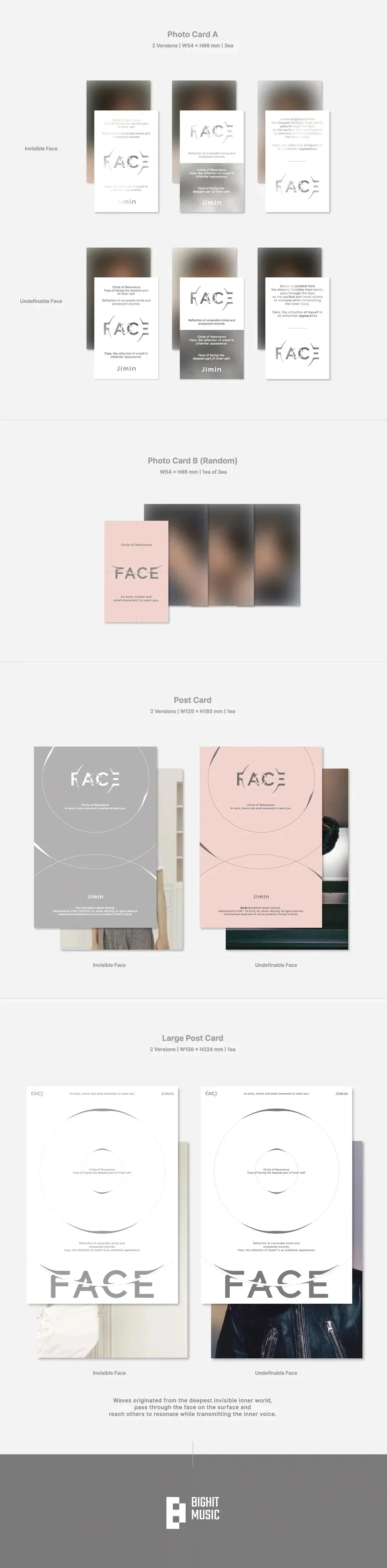 BTS JIMIN - FACE (Soundwave Lucky Draw) - Image 4