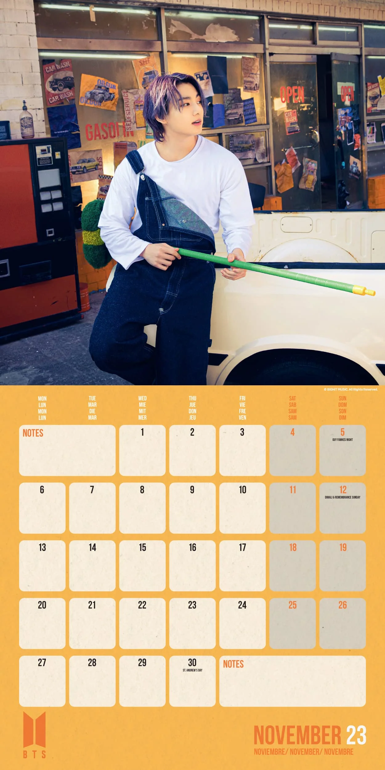 BTS - OFFICIAL BTS BANGTAN BOYS 2023 CALENDAR - Image 8