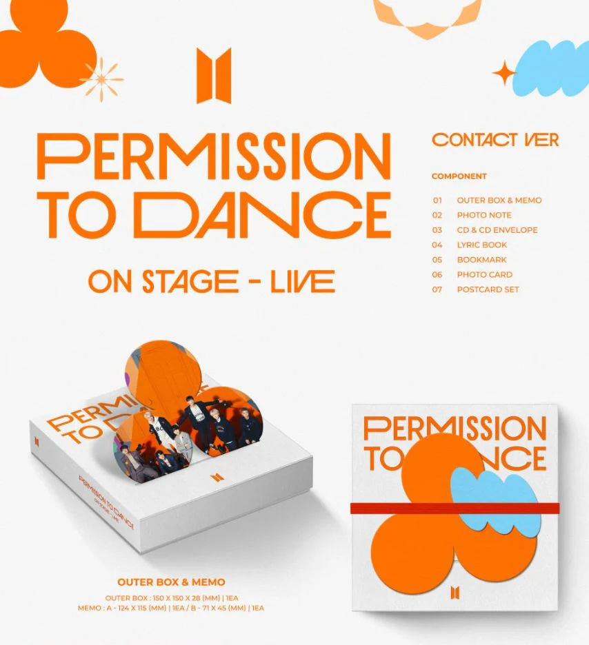BTS - PERMISSION TO DANCE ON STAGE - LIVE (LIVE ALBUM) + Weverse Special Gift - Image 3