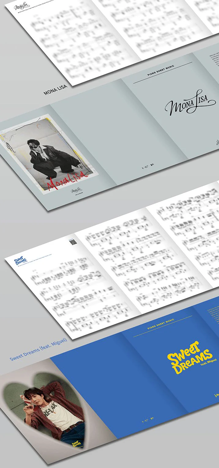 BTS - PIANO SHEET MUSIC : J-HOPE (PACKAGE) - Image 5