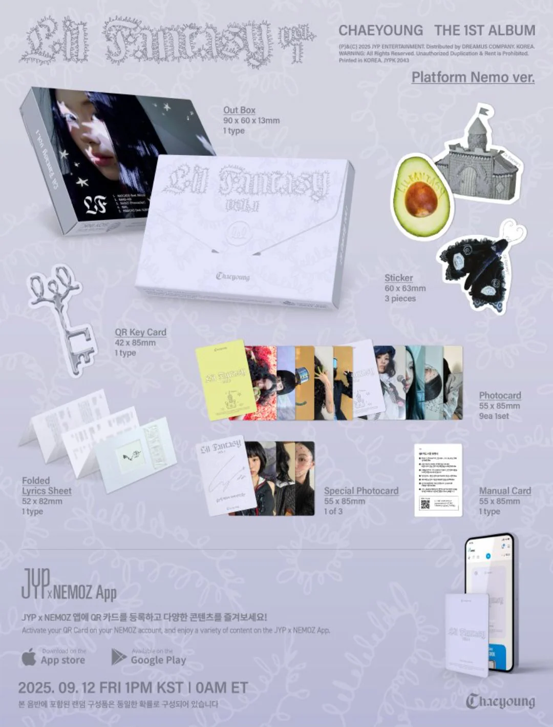 CHAEYOUNG (TWICE) - LIL FANTASY VOL.1 (PLATFORM NEMO VER.) - Image 2