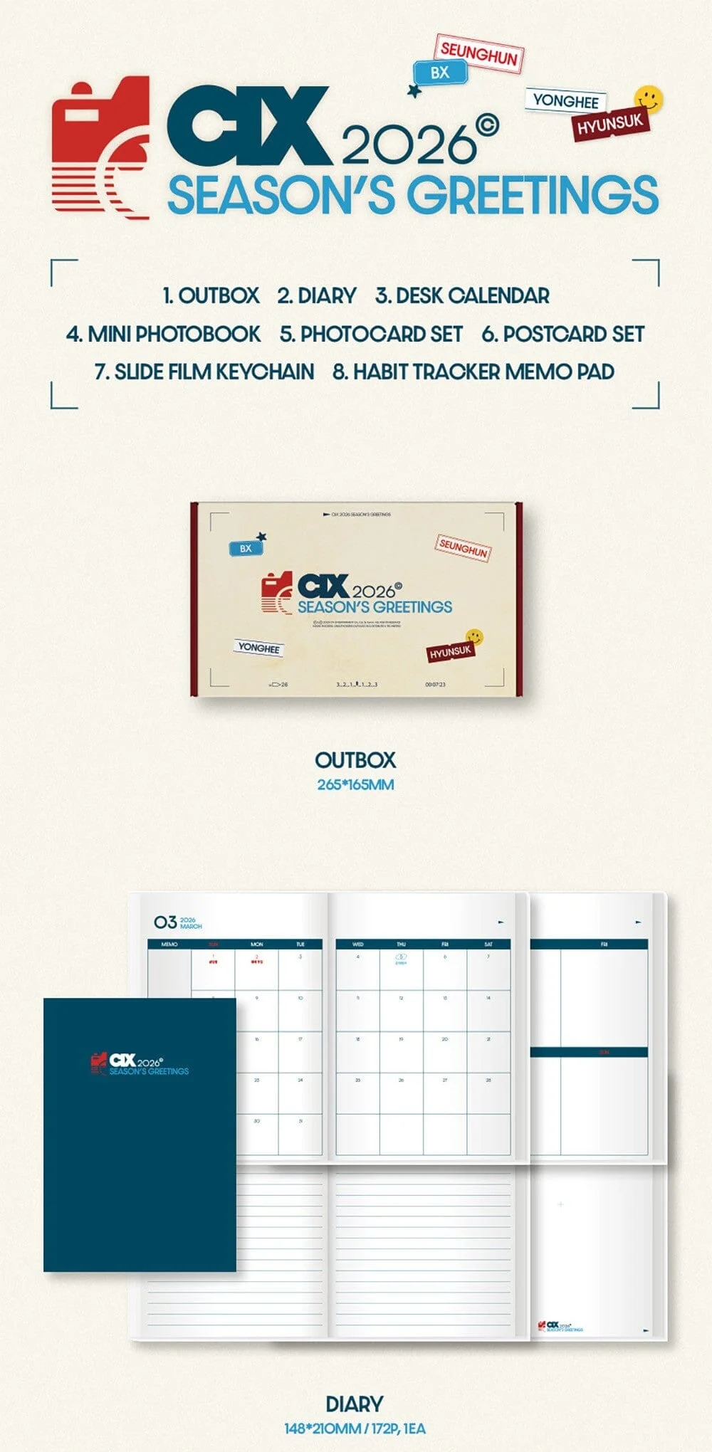 CIX - 2026 SEASON’S GREETINGS - Image 2