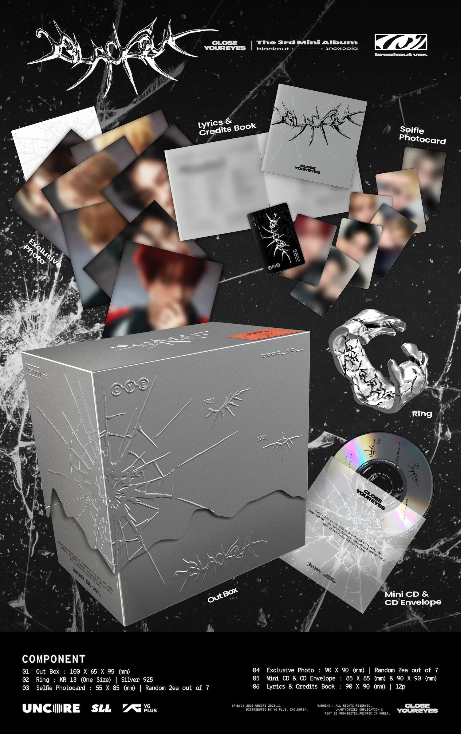 CLOSE YOUR EYES - BLACKOUT (BREAKOUT VER.) - Image 2