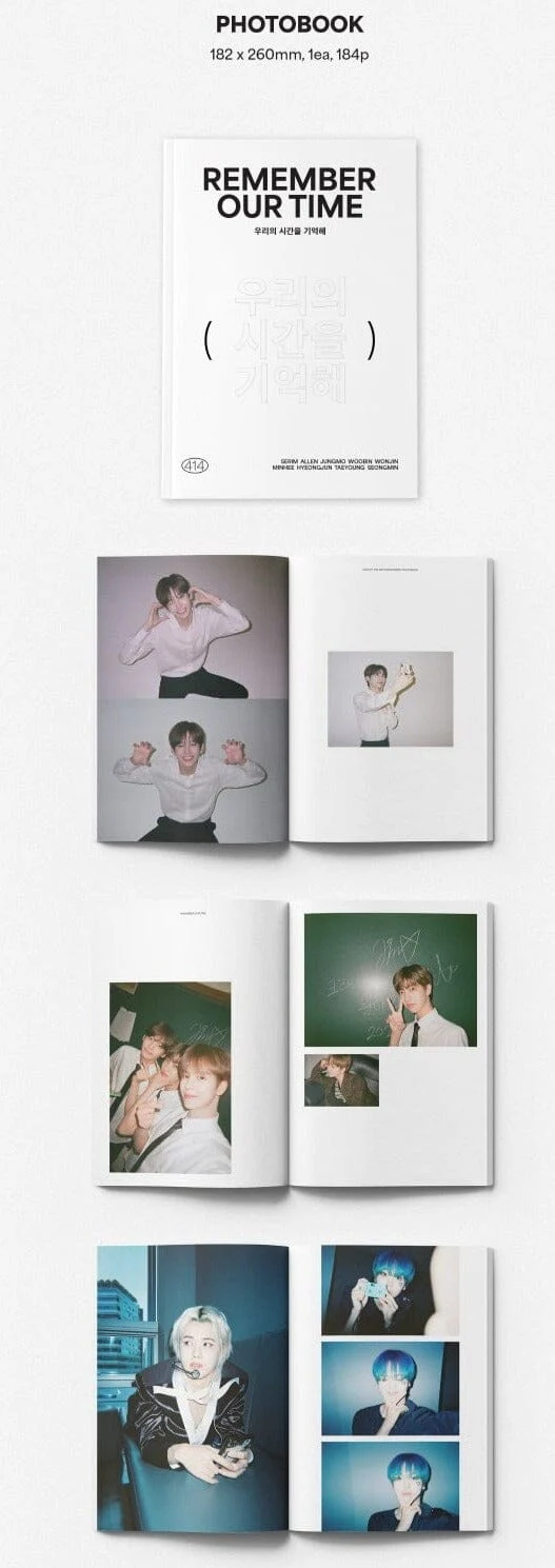 CRAVITY - THE 3RD ANNIVERSARY PHOTOBOOK [REMEMBER OUR TIME] - Image 3
