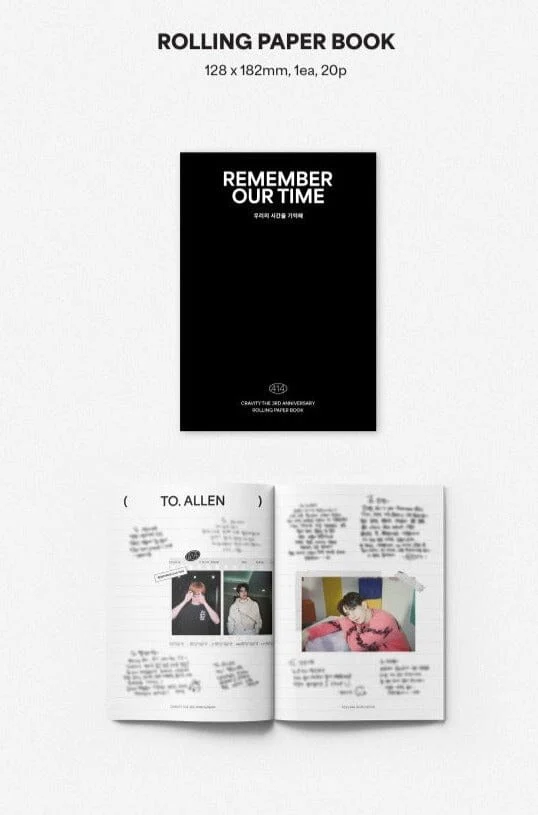 CRAVITY - THE 3RD ANNIVERSARY PHOTOBOOK [REMEMBER OUR TIME] - Image 4