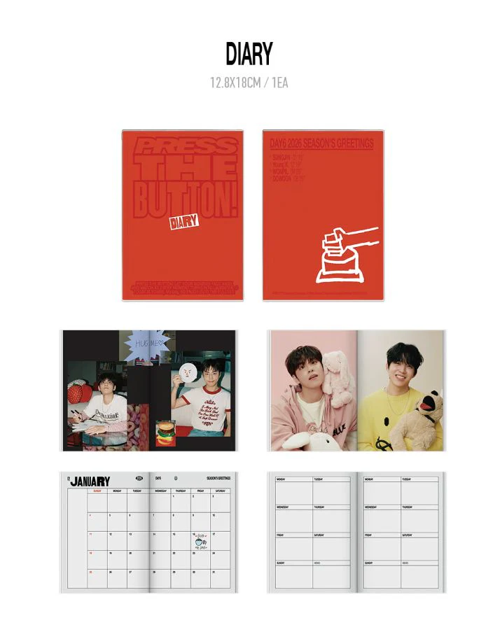 DAY6 - 2026 SEASON'S GREETINGS (PRESS THE BUTTON) - Image 5