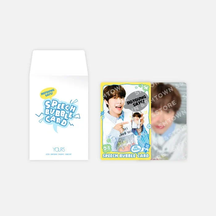 DOYOUNG (NCT) - SPEECH BUBBLE CARD SET (2025 DOYOUNG ENCORE CONCERT 'YOURS' OFFICIAL MD)