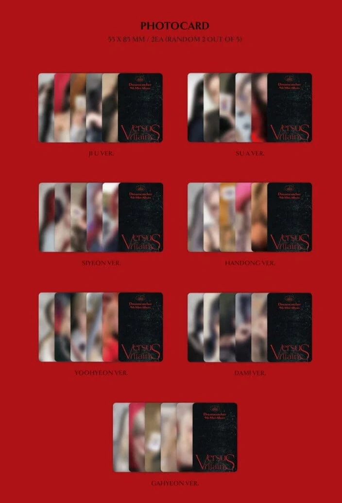 DREAMCATCHER - VILLAINS (9TH MINI ALBUM) POCA ALBUM - Image 5
