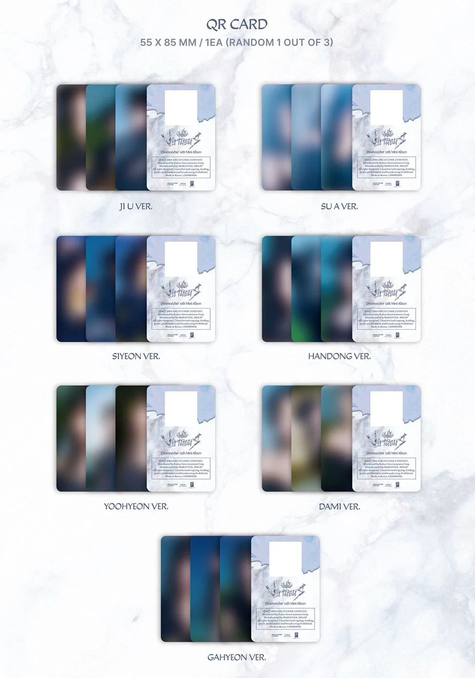 DREAMCATCHER - VIRTUOUS (10TH MINI ALBUM) POCA ALBUM - Image 4