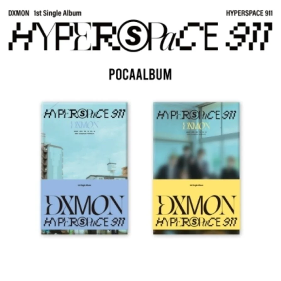 DXMON - HYPERSPACE 911 (1ST SINGLE ALBUM) POCA ALBUM