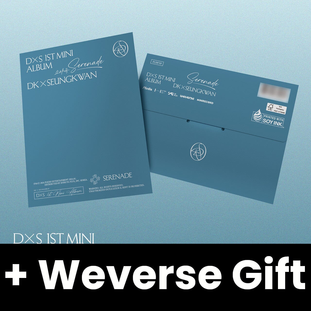 DXS (SEVENTEEN) - SERENADE (WEVERSE ALBUMS VER.) + Weverse Gift